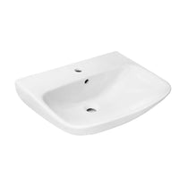 Wc e bidet tradizionali con scarico a terra e lavabo 60 cm Ginevra