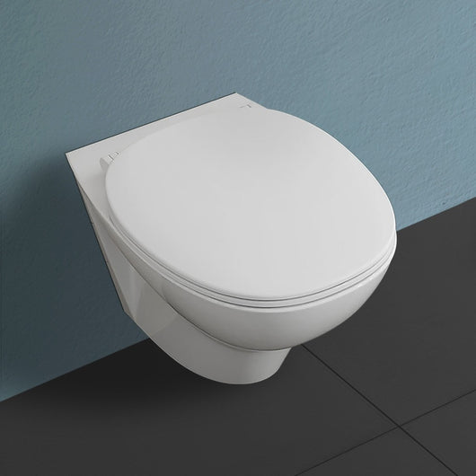 WC sospeso rimless serie Morning scarico parete in ceramica bianco