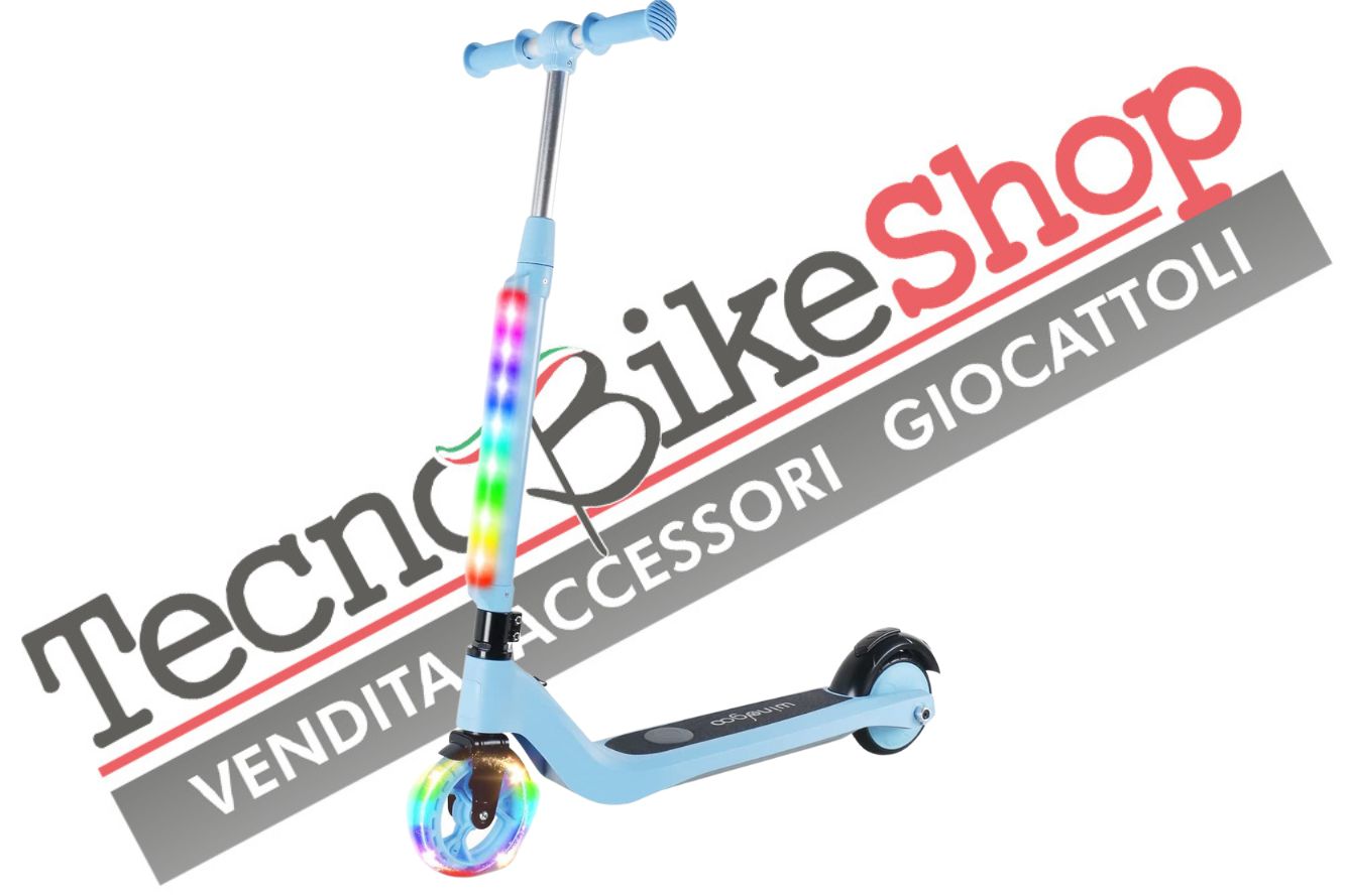 Monopattino Elettrico E-Scooter per Bambini Windgoo M1 colore Azzurro