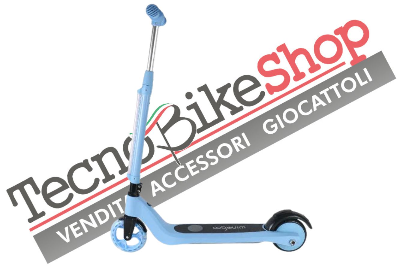 Monopattino Elettrico E-Scooter per Bambini Windgoo M1 colore Azzurro