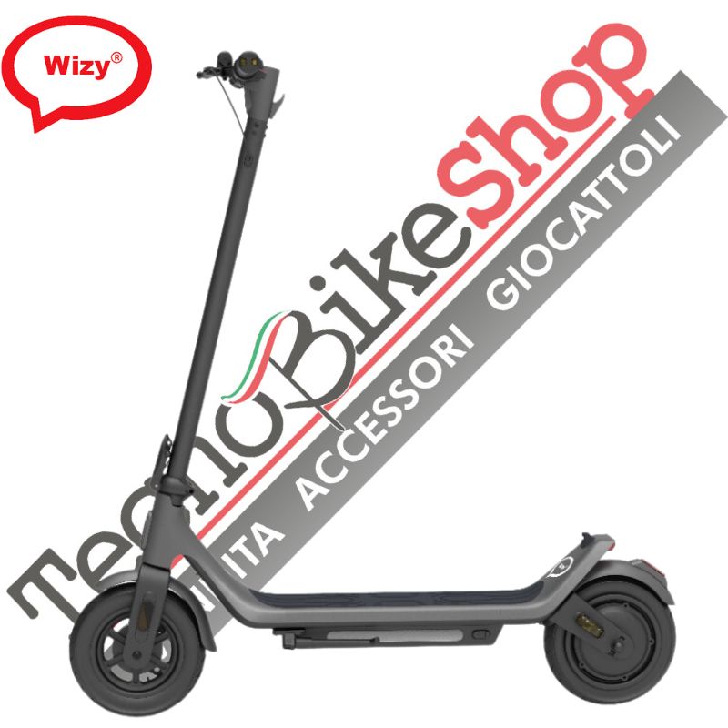 Monopattino Elettrico E-Scooter Portatile Pieghevole Wizy A6 Pro 350W 7.8 Ah 36V Ruota 10 pollici 