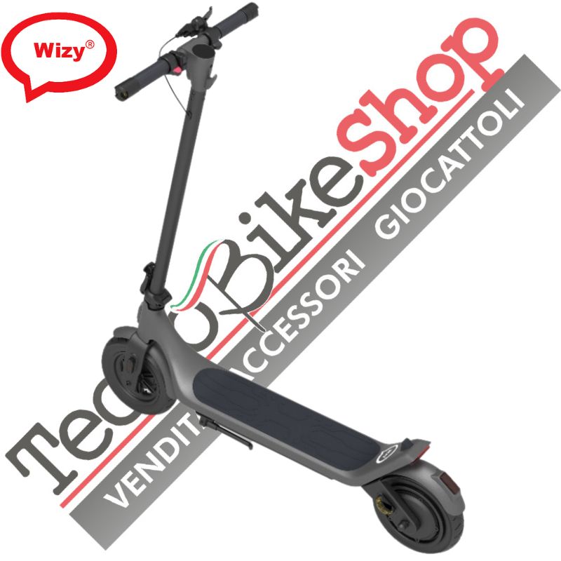 Monopattino Elettrico E-Scooter Portatile Pieghevole Wizy A6 Pro 350W 7.8 Ah 36V Ruota 10 pollici 