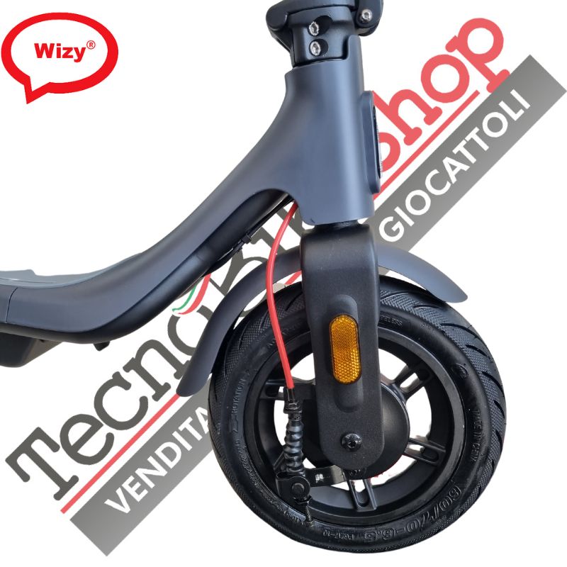 Monopattino Elettrico E-Scooter Portatile Pieghevole Wizy A6 Pro 350W 7.8 Ah 36V Ruota 10 pollici 