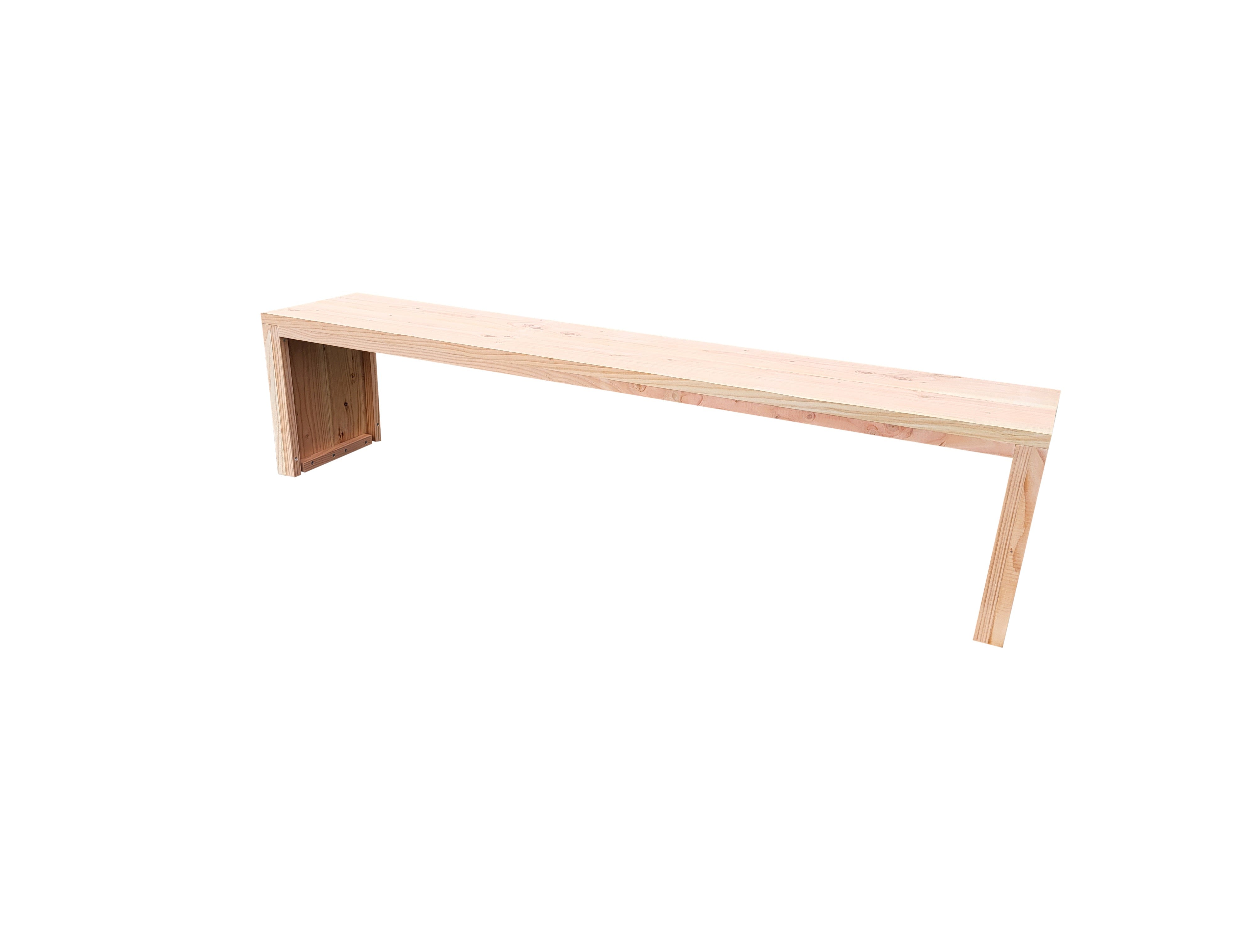 Panca da giardino in legno Amsterdam Lunghezza 140 cm Douglas