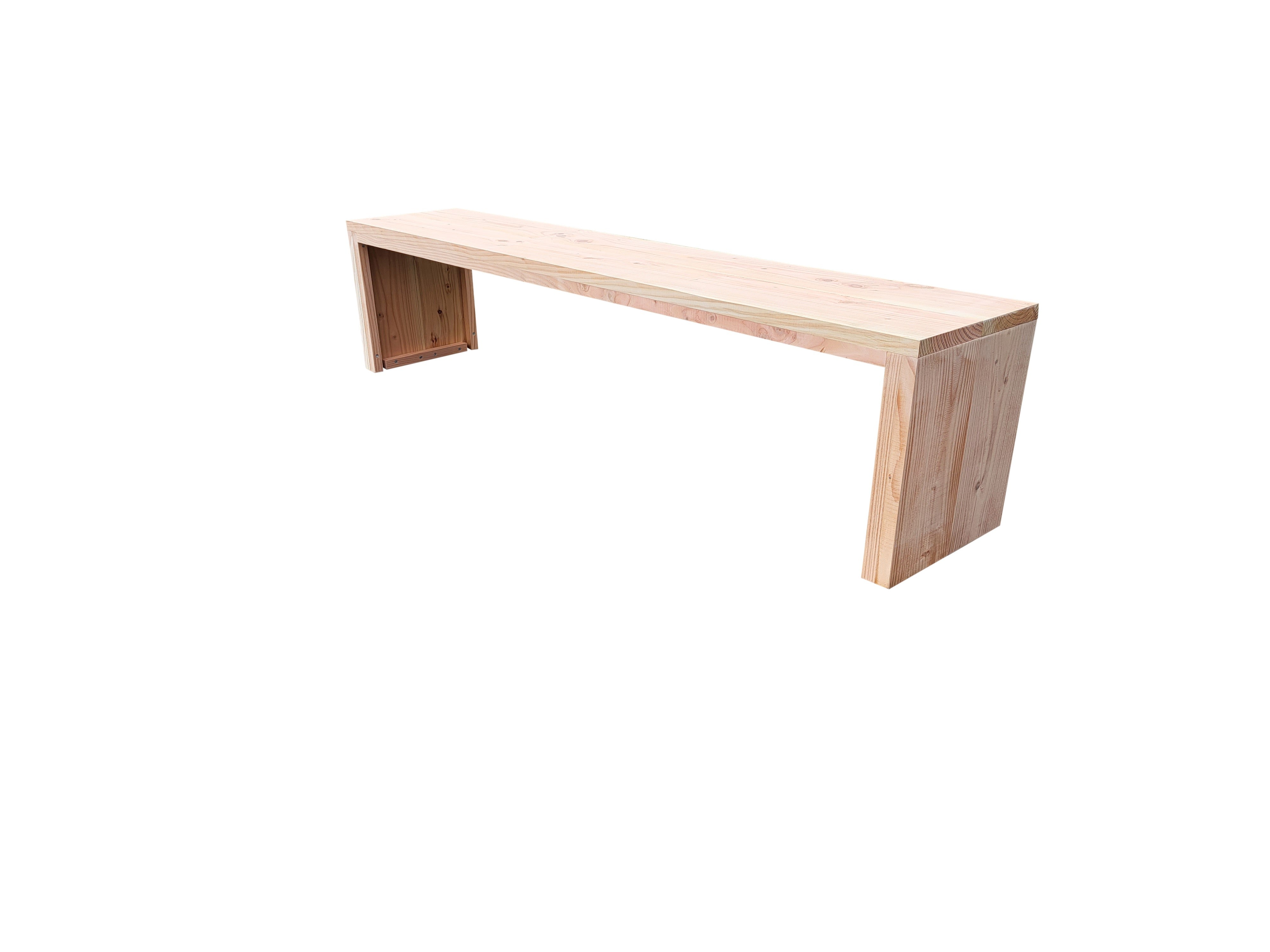 Panca da giardino in legno Amsterdam Lunghezza 140 cm Douglas