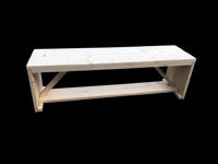 Panca da Giardino in legno Nick Abete Lunghezza 120 cm 