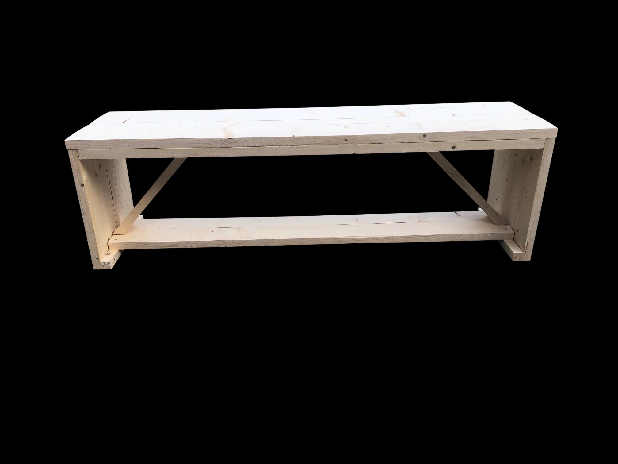 Panca da Giardino in legno Nick Abete lunghezza  150 cm 