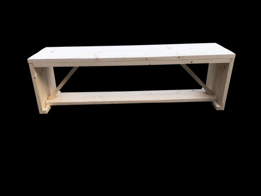 Panca da Giardino in legno Nick Abete lunghezza  180 cm 