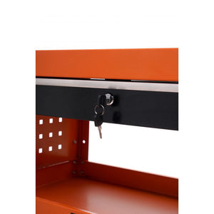 CARRELLO PER UTENSILI DA OFFICINA PORTAUTENSILI ATTREZZI CON RUOTE KRAFT&DELE KD366