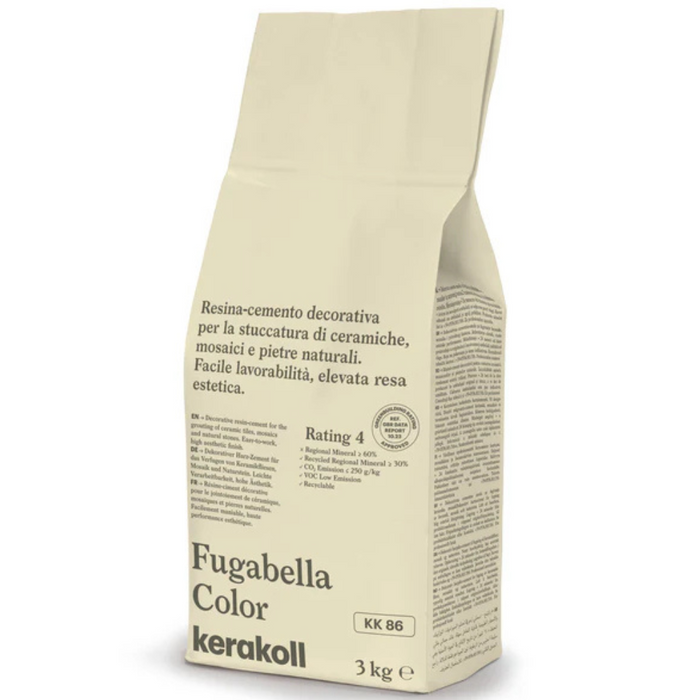 Stucco ibrido piastrelle fugabella impermeabile resistente confezione 3 kg *** colore kk 86, confezione 1