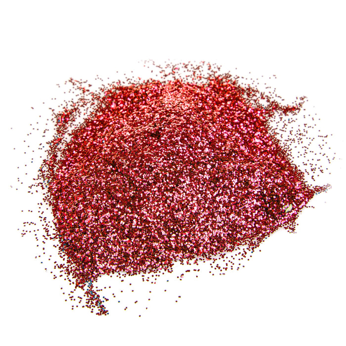 Set 4 Glitter in Barattolo 100 Gr Rosso