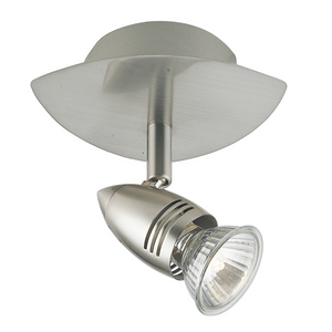 Applique faretto led orientabile soffitto spot attacco gu10 alimentazione 230v