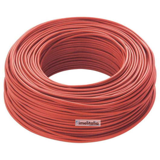 Cavo elettrico cordina unifilare unipolare fs17 rotolo metri 25 colore arancione, sezione conduttore 1,5 mmq