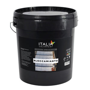 Pittura elastomerica incapsulante per amianto impermeabilizzante certificata *** tinta grigio, contenuto kg 20, confe...