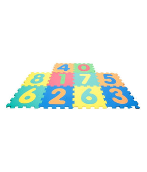 Tappeto Per Bambini Da Pavimento 10 Pz Puzzle Neonato Antiurto Atossico Lavabile         