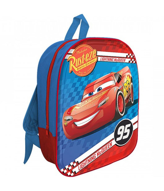 Zaino Zainetto Disney Cars Asilo Scolastico Elementare 3d Scuola E Tempo Libero         