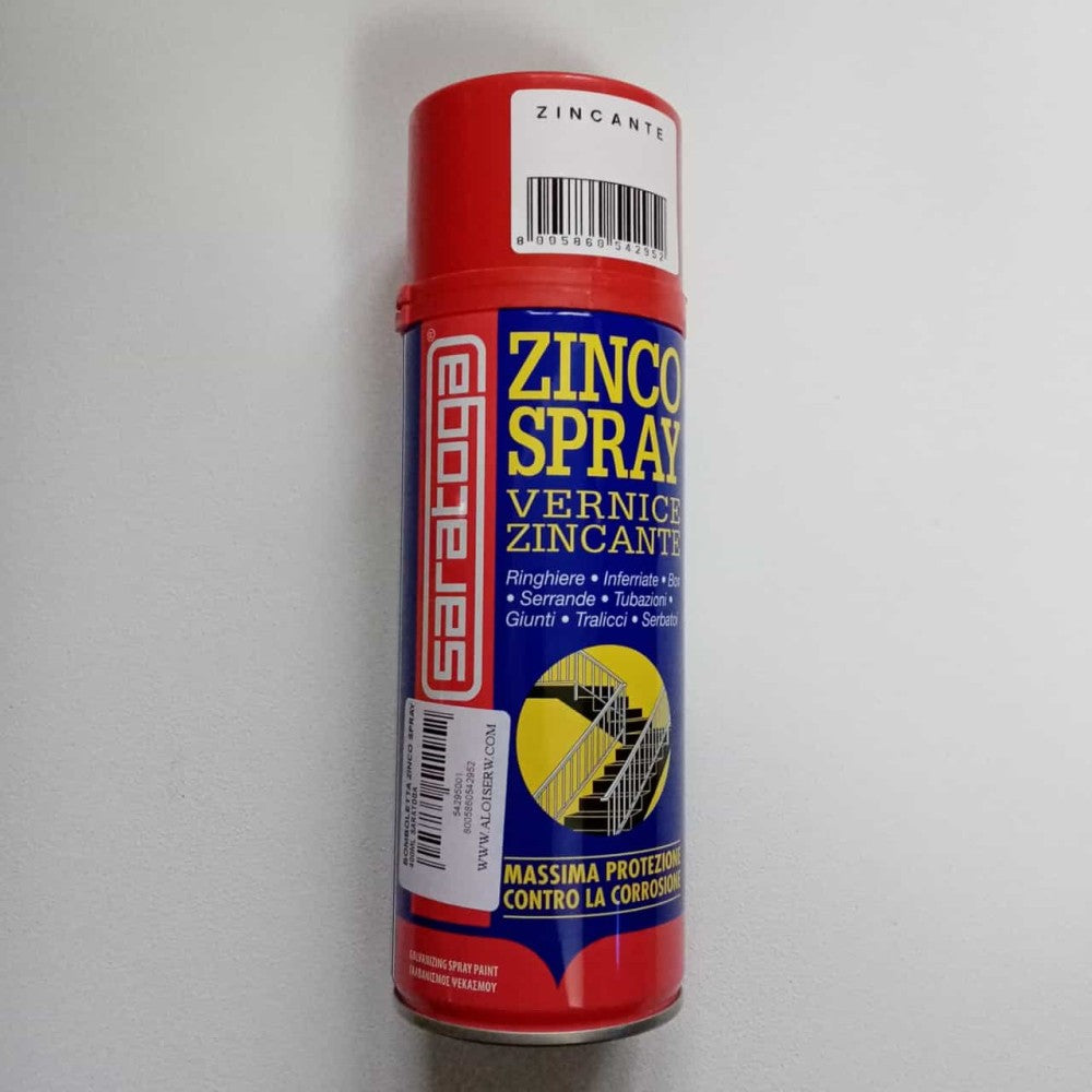 Zinco spray 400ml vernice zincante per galvanizzare a freddo