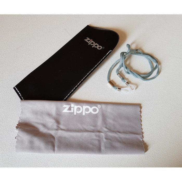 Zippo occhiali +1.00 da lettura con astuccio, colore  nero