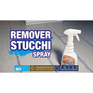 Pulitore per stucchi cementizi ed epossidici remover stucchi spray da 500 ml