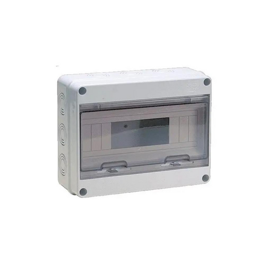 Marlanvil centralino parete grigio 4/8 moduli stagno ip65 modello 9208