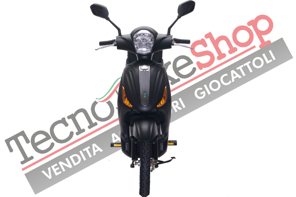 Bici Elettrica Scooter Z-TECH ZT-09-A  250W 12 Ah 48V Batteria Piombocolore Nero Opaco Matt