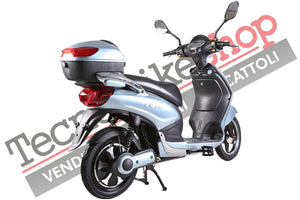 Bici Elettrica Scooter Z-TECH ZT-09-A  250W 12 Ah 48V Batteria Piombocolore Azzurro