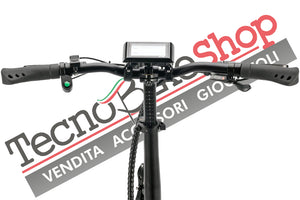 Bicicletta Elettrica Pieghevole Z-Tech ZT-89-AW Folding Etna 250W 36V 13Ah con Display colore Arancione