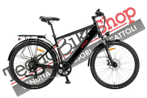 Bicicletta Elettrica A Pedalata Assistita Z-Tech ZT-84 Udine 36v 12ah colore Nero